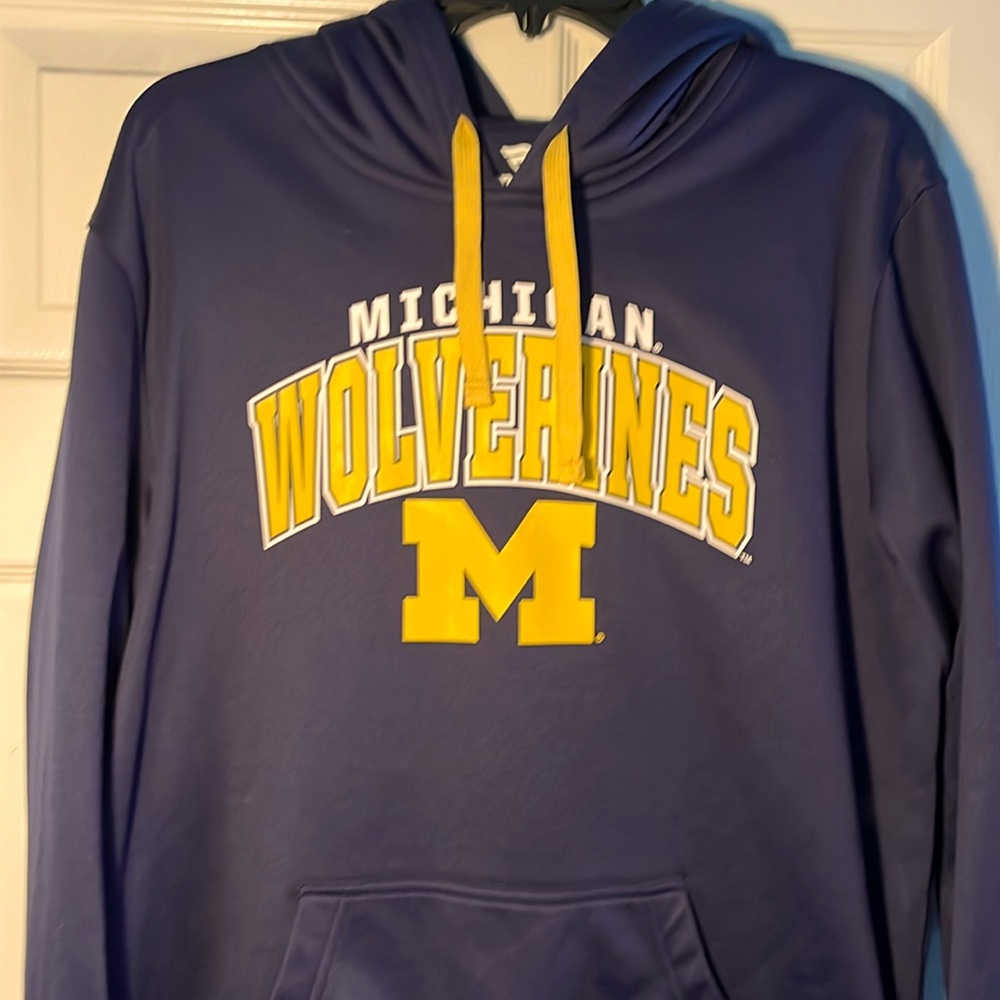 Michigan wolverine’s hoodie, size large, never worn